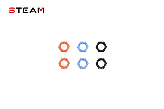 Steam 25T Fragile Servo Arm Ring 6Pcs     part#mk6016