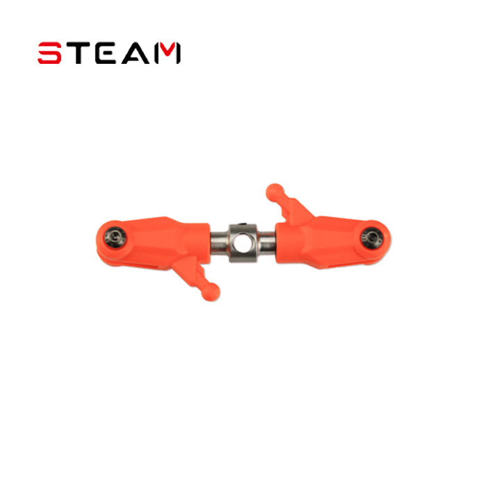 Steam Wonderful 550/600 Tail Rotor Clamp Set / Black/Green/Orange