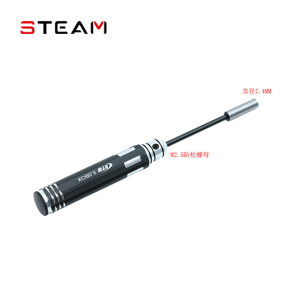 5.0MMHigh carbon steel socket wrench/fitted with M2.5 nut/with shank