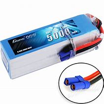 Gens ace 5500mAh 22.2V 60C 6S1P Lipo Battery Pack with EC5 plug