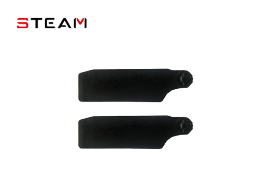 Black Plastic Tail Blade/74mm/M2.6/3MM   ZC74-m2-2.6MM