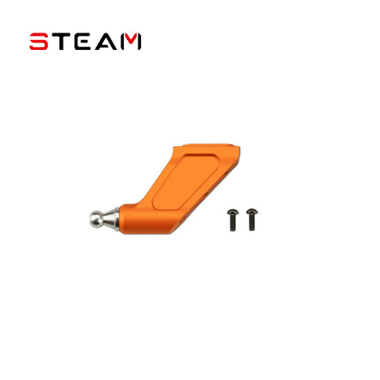 Steam 600 main rotor paddle clamp arm/orange